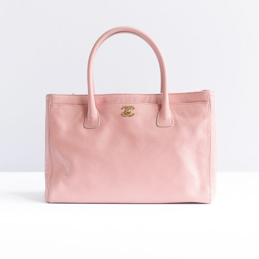 CHANEL - TOTE BAG PINK LEATHER WITH STRAP
