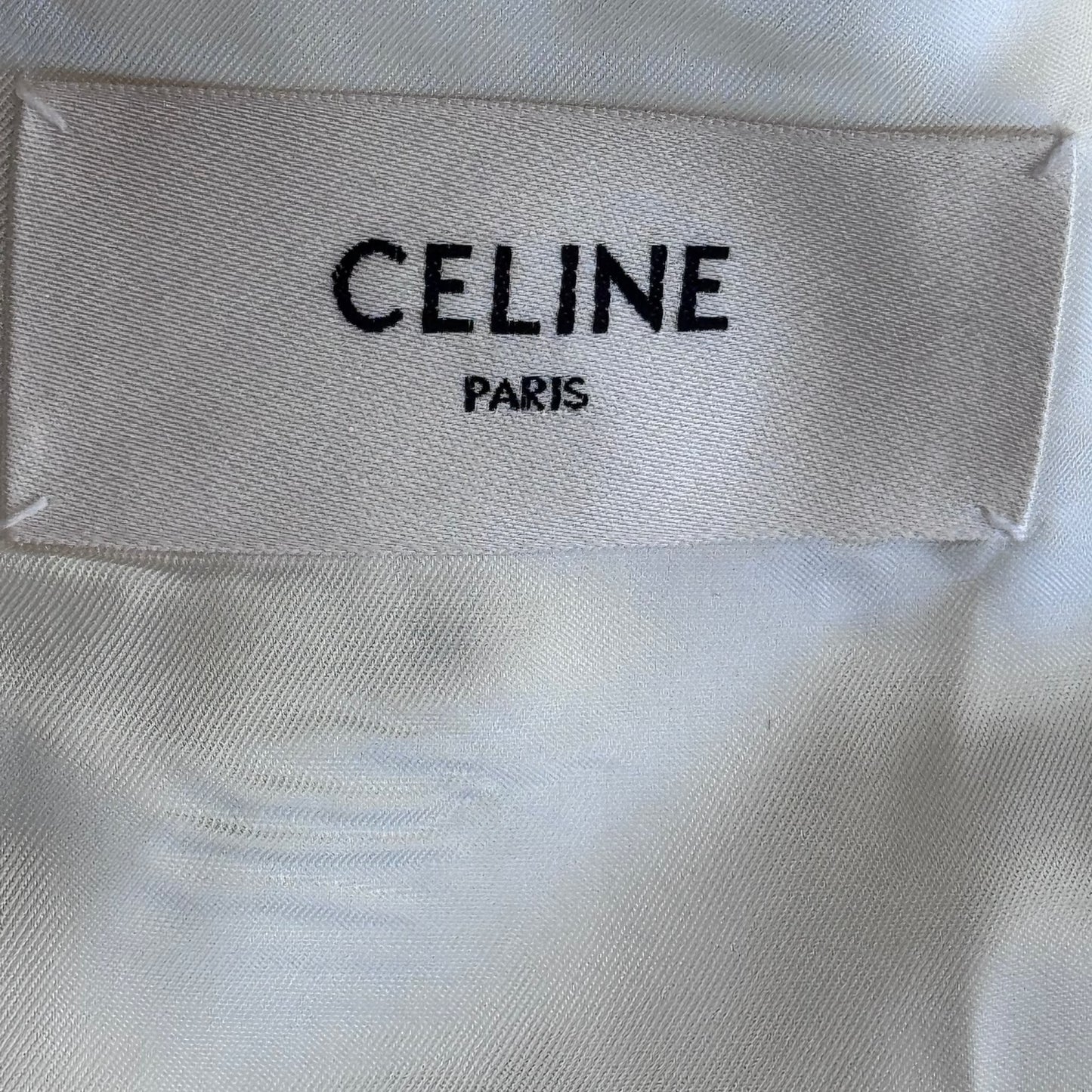 CELINE - SET BLAZER & TROUSERS WHITE/BLACK STRIPED SIZE 34/36 FR