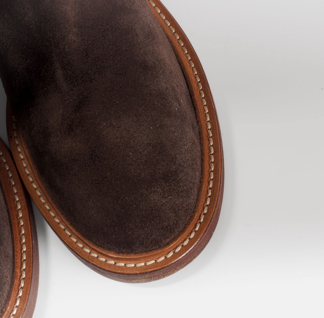 CHANEL - HIGH BOOTS BROWN SUÈDE SIZE 40.5 EU