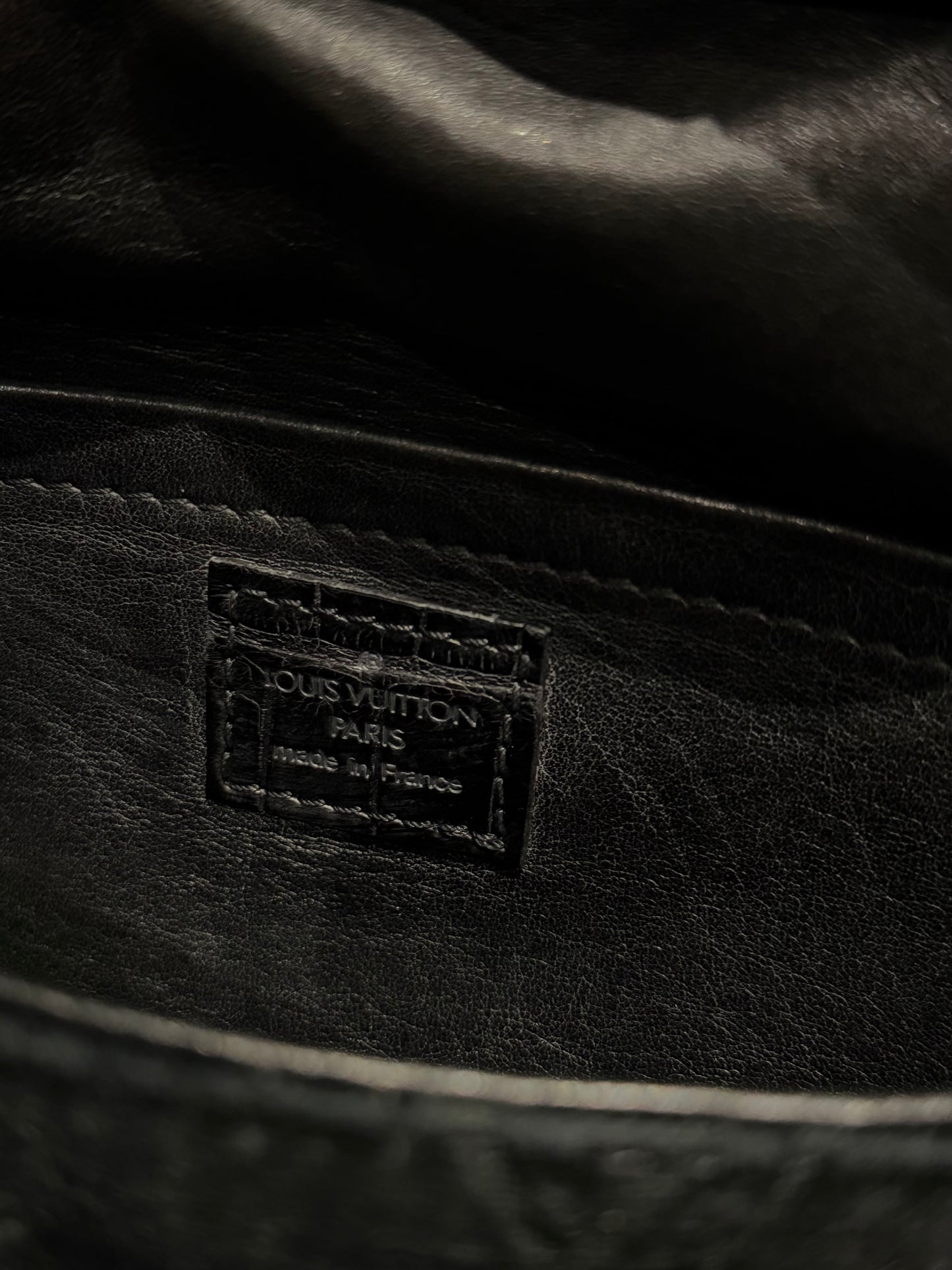 LOUIS VUITTON - BAG MESSENGER CLYDE MONOGRAM VELVET BLACK