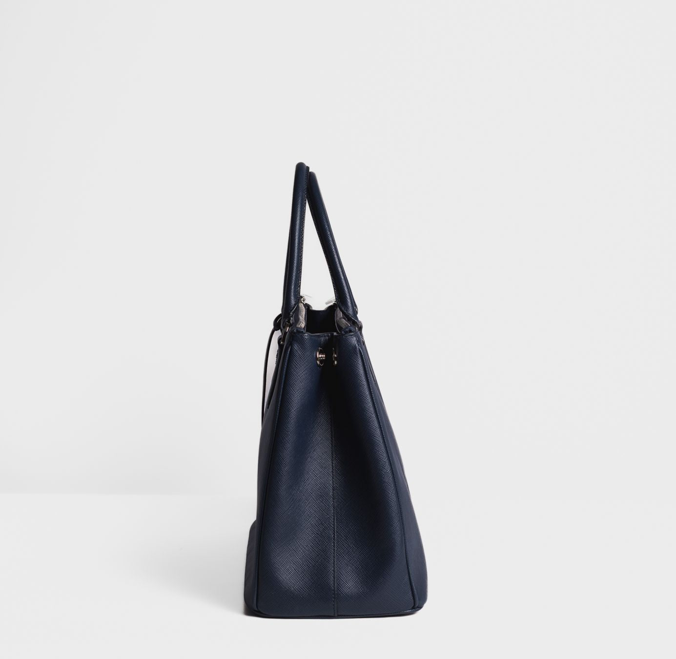 PRADA - BAG SAFFIANO GALLERIA LEATHER BAG BLUE