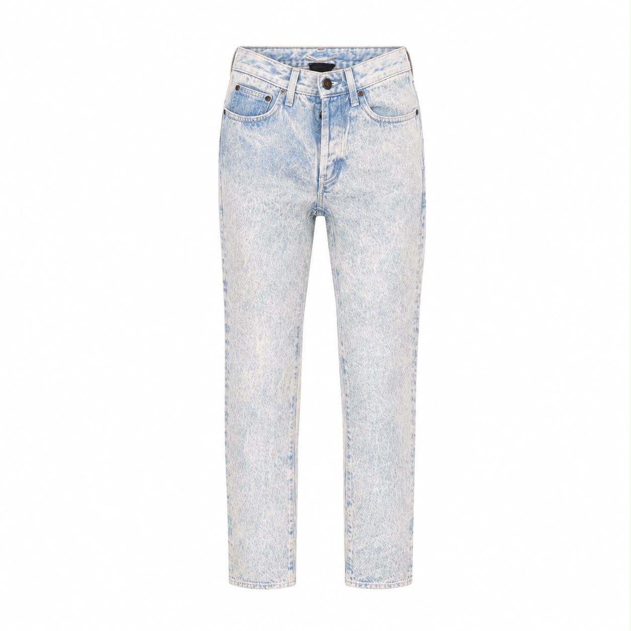 SAINT LAURENT - DENIM JEANS LIGHT BLUE FADED SIZE 26