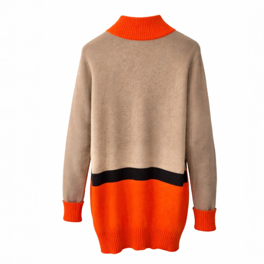CHANEL - SWEATER CASHMERE MULTICOLOR SIZE M