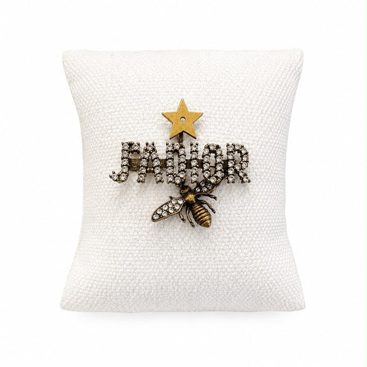 DIOR - *NEW* J’ADIOR BEE BROOCH WITH CRYSTAL EMBELLISHMENT