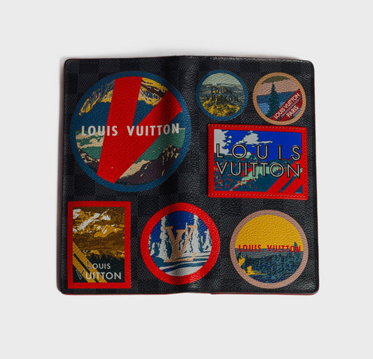 LOUIS VUITTON - WALLET LONG BRAZZA IN DAMIER GRAPHITE LEATHER