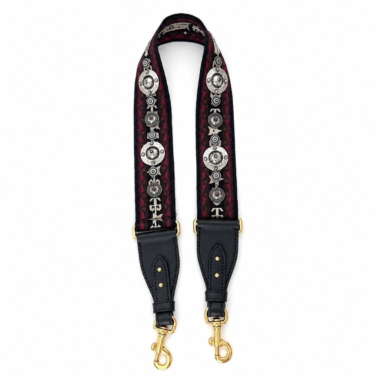 DIOR - STRAP MULTICOLOR WITH SILVER STUDS