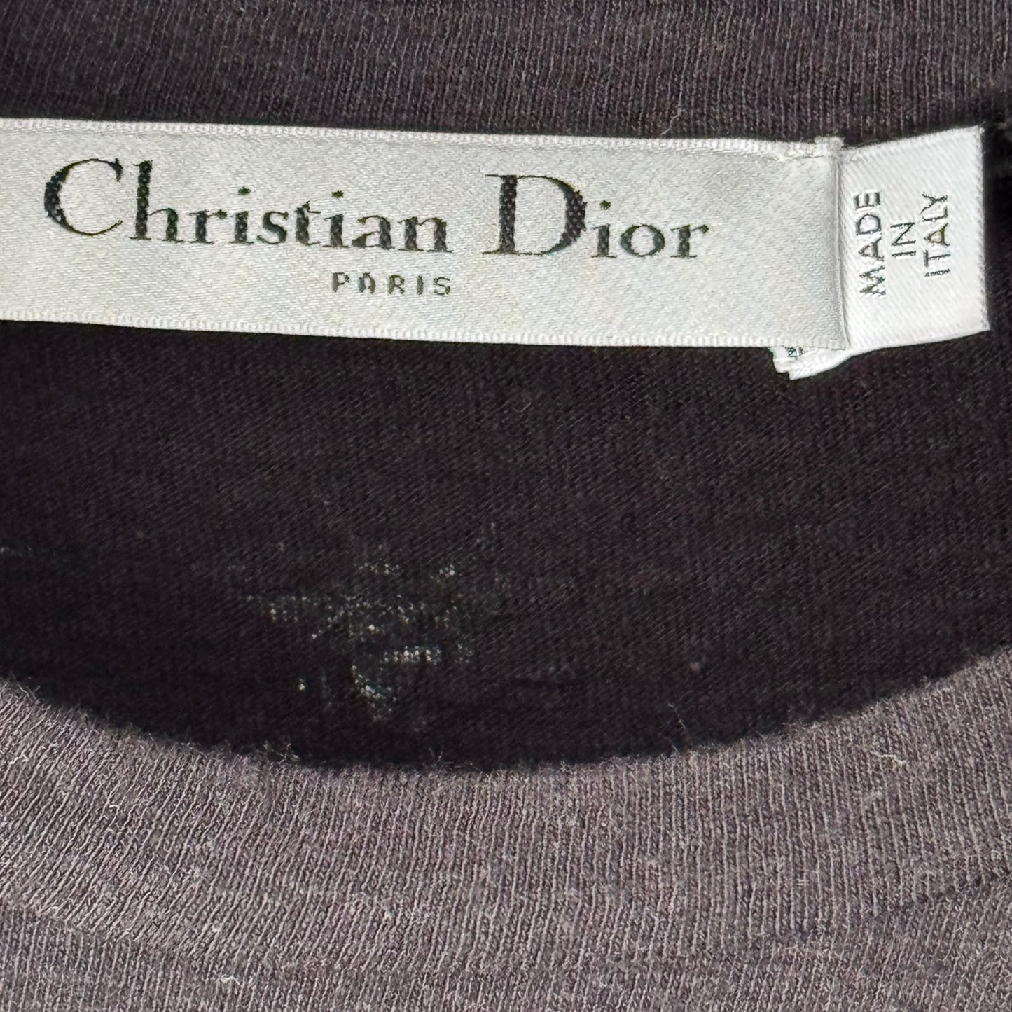 DIOR - T-SHIRT J’ADIOR 8 BLACK SIZE XS