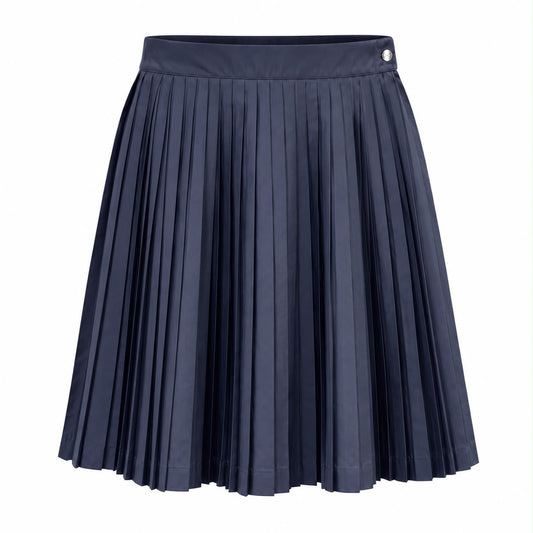 DIOR - SKIRT MINI PLEATED BLUE NAVY SIZE 34 FR