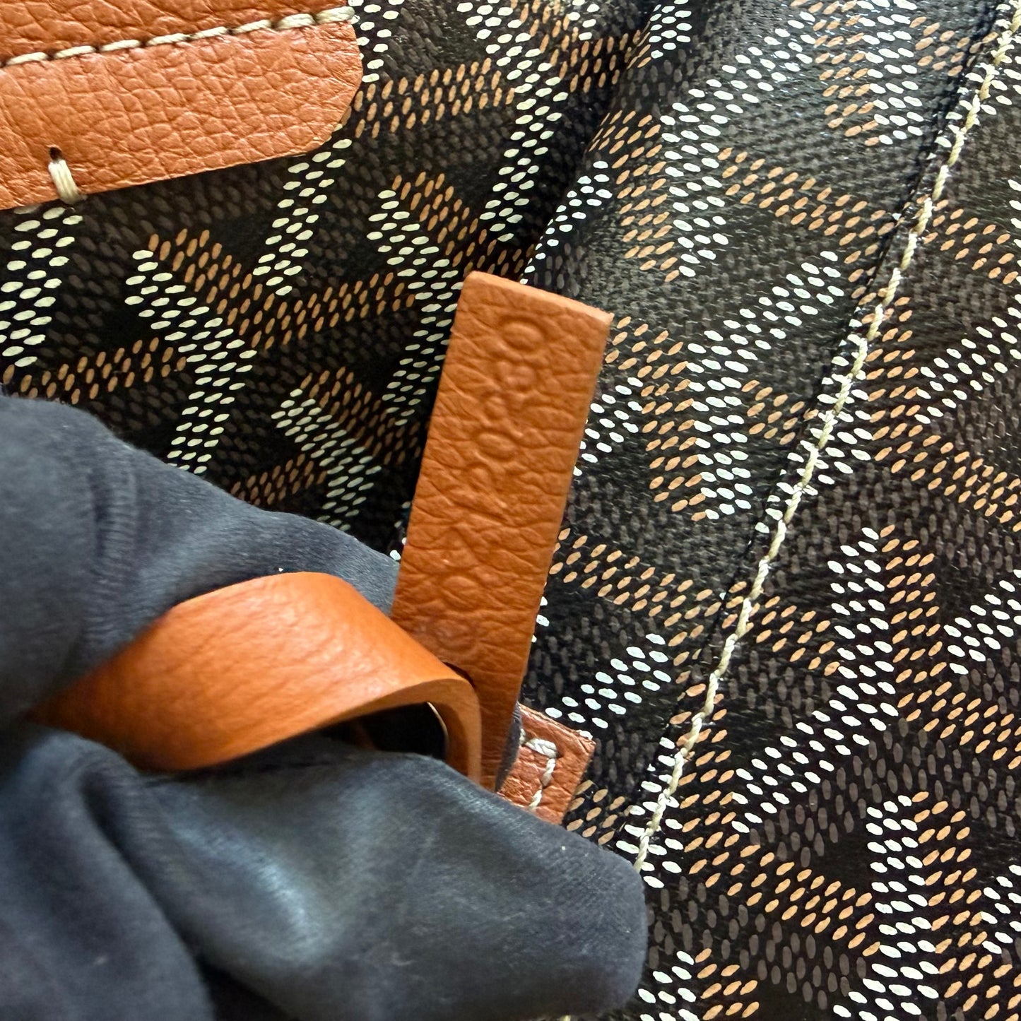GOYARD - *NEVER USED* TOTE BAG SAINT LOUIS GM “HULOT” MOTIF