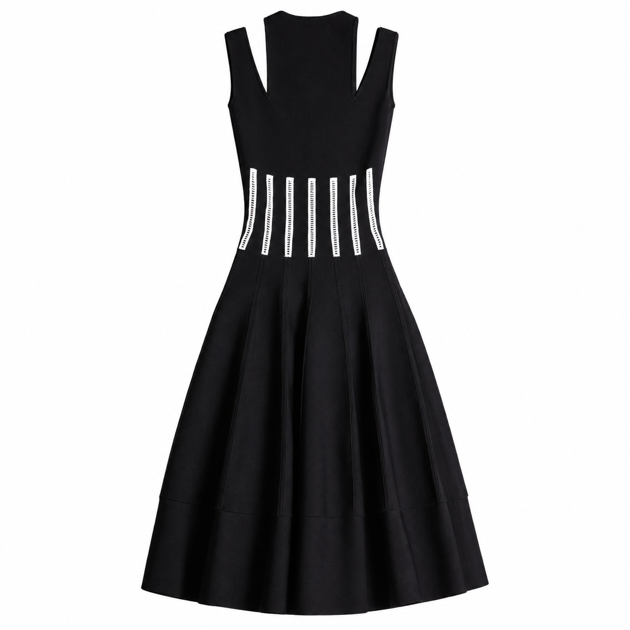 ALEXANDER MCQUEEN - DRESS BLACK SIZE XS