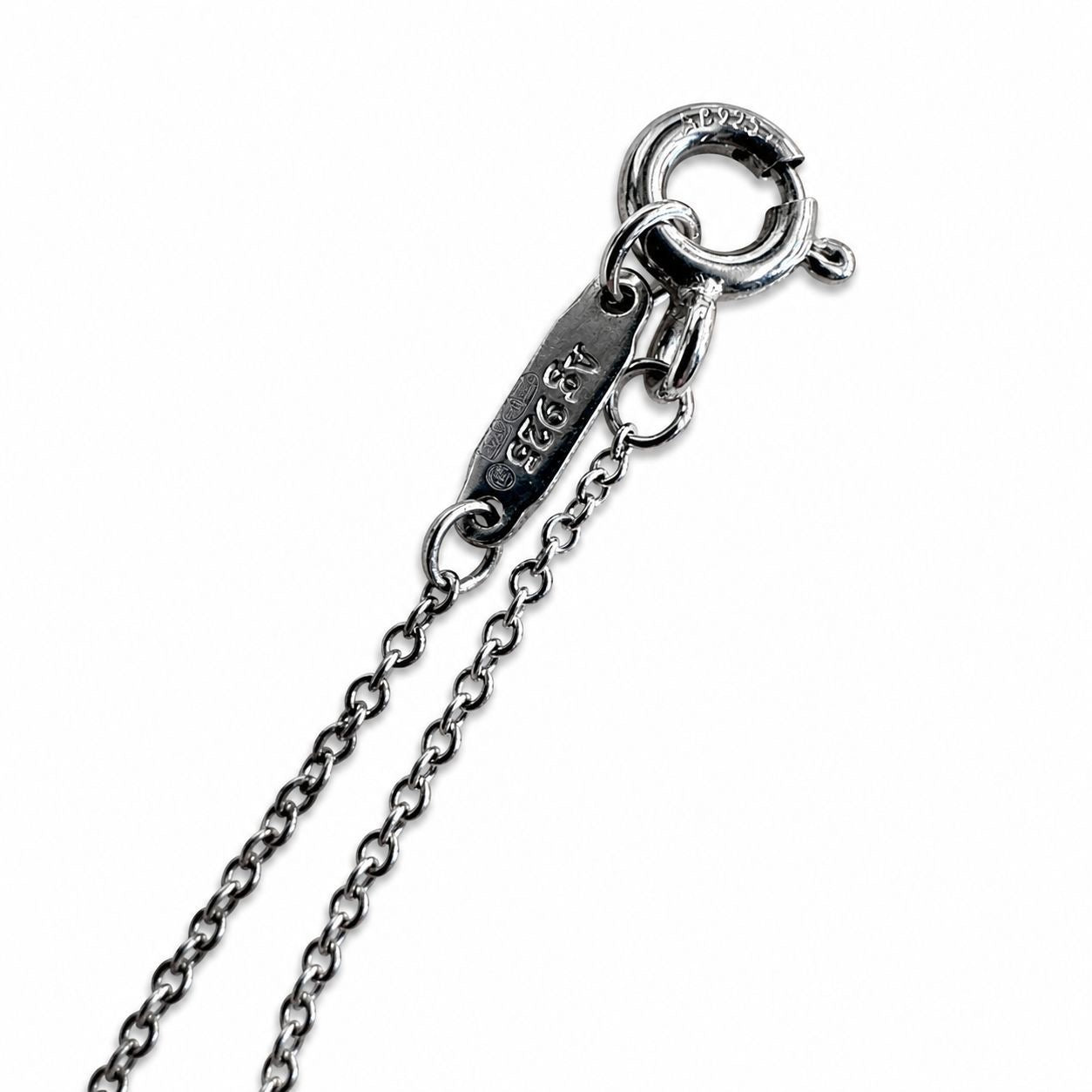 TIFFANY & CO. - *BRAND NEW* NECKLACE DOUBLE HEART IN SILVER AND 18K ROSE GOLD