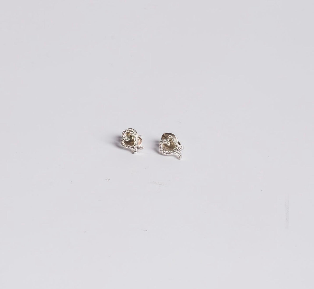 TIFFANY & CO. - EARRINGS PALOMA PICASSO LOVING HEARTS DIAMOND PAVÉ