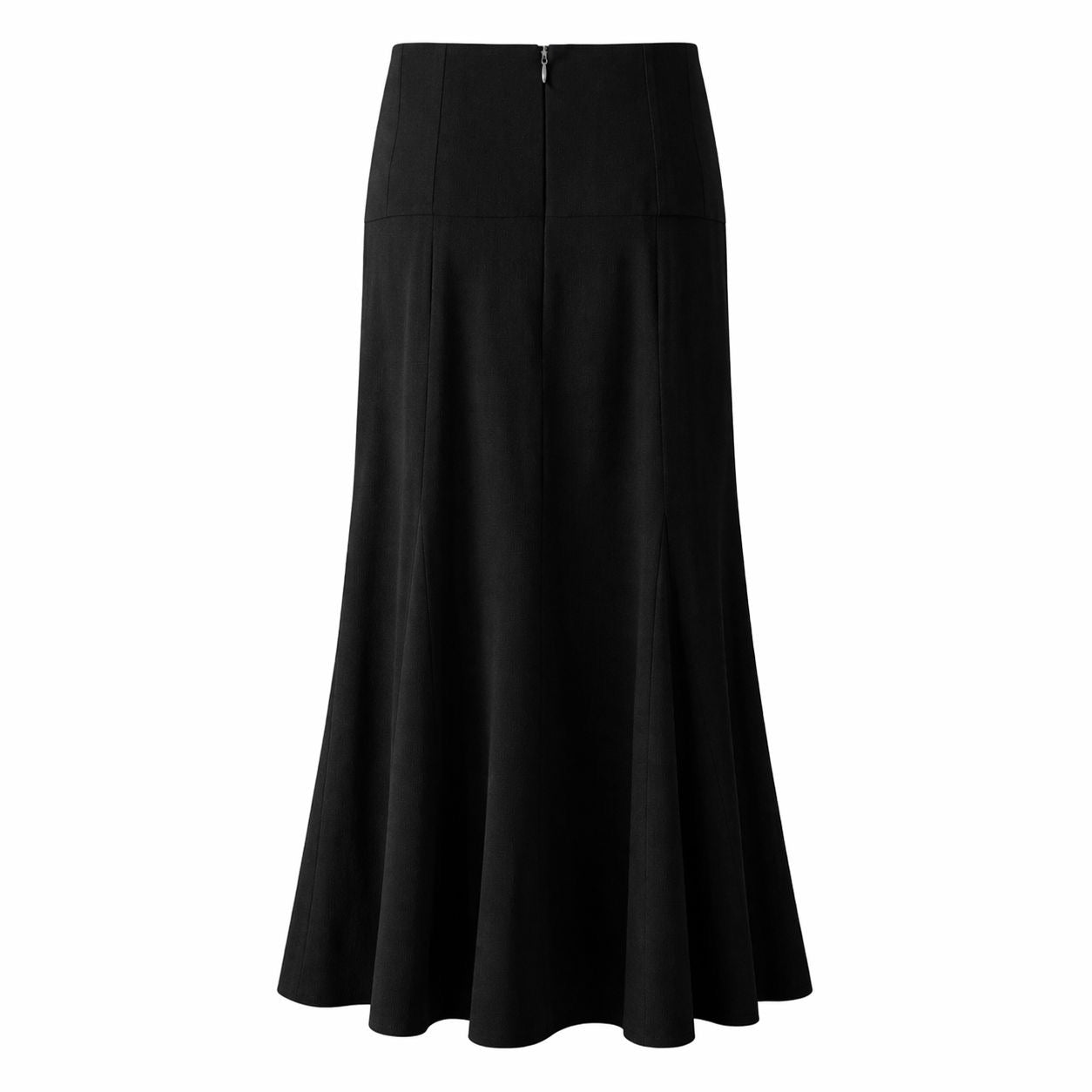 CHANEL - LONG SKIRT BLACK SIZE 38 FR