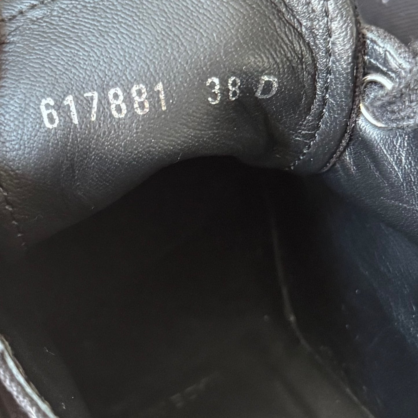 ALEXANDER MCQUEEN - SNEAKERS TREAD SLICK BLACK CANVAS SIZE 38 EU