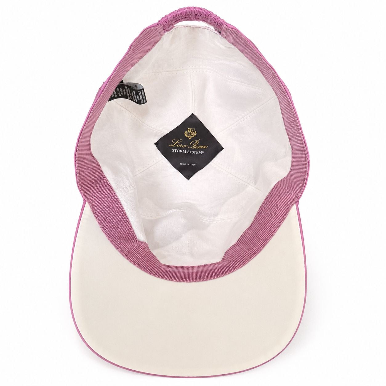 LORO PIANA - CAP STORM SYSTEM PINK SIZE S