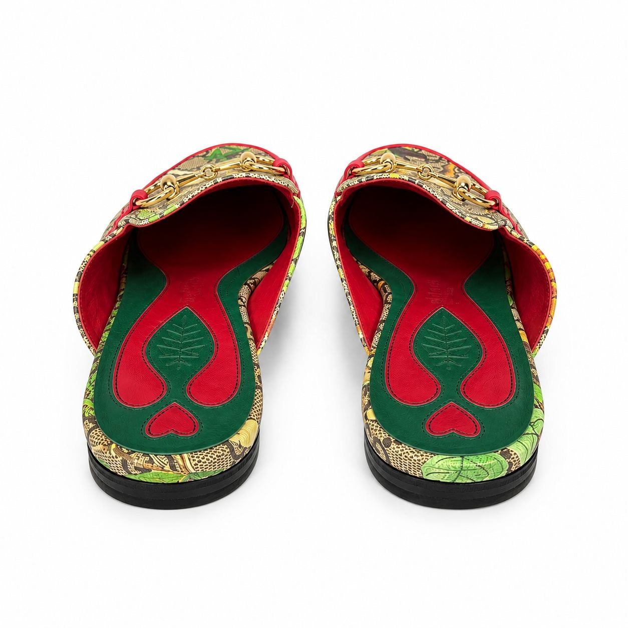 GUCCI - MULES SHOES PRINCETOWN FLORA PRINT GG LOGO SIZE 38,5 EU