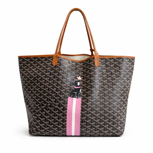 GOYARD - *NEVER USED* TOTE BAG SAINT LOUIS GM “HULOT” MOTIF