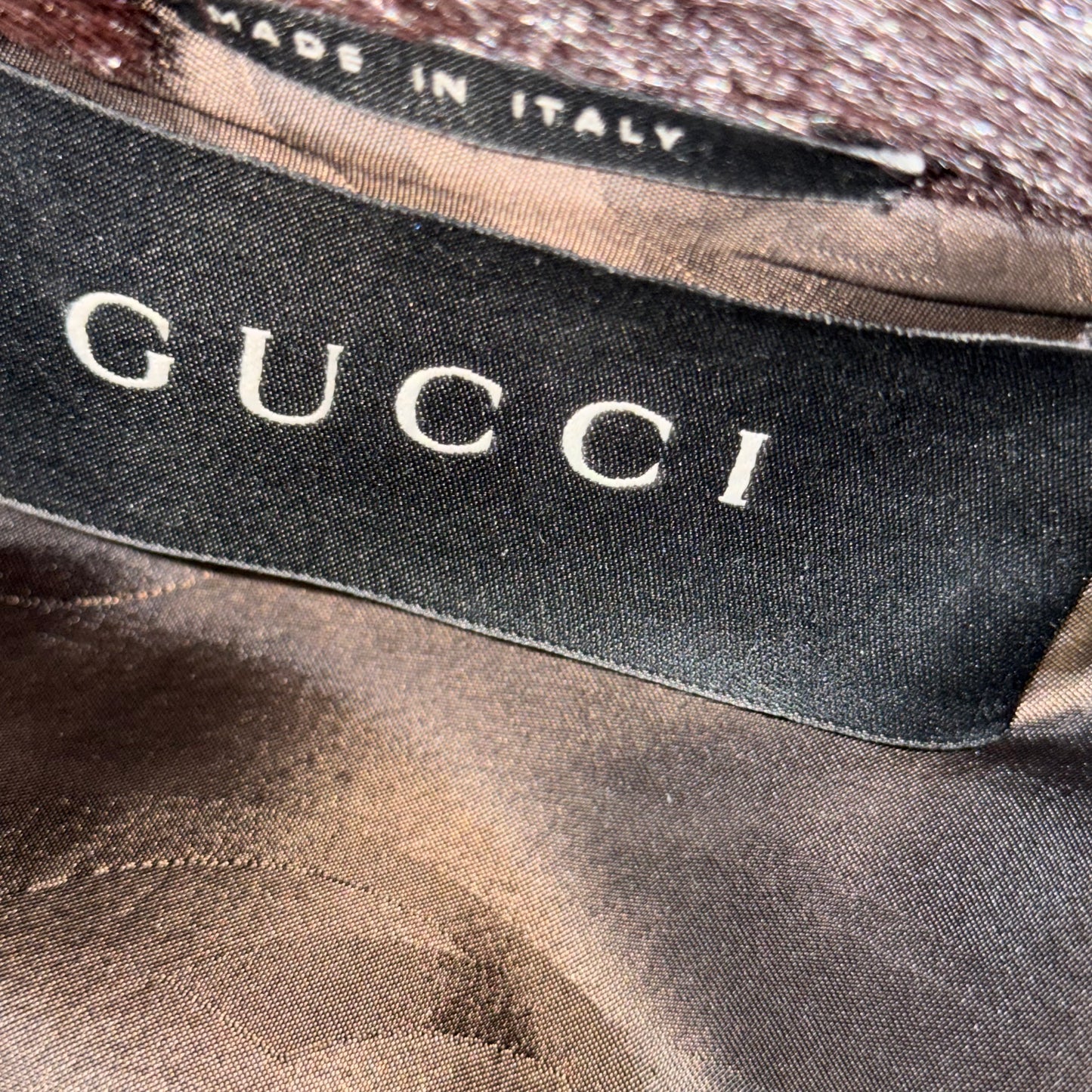 GUCCI - *RARE* FUR BROWN SIZE 42 IT