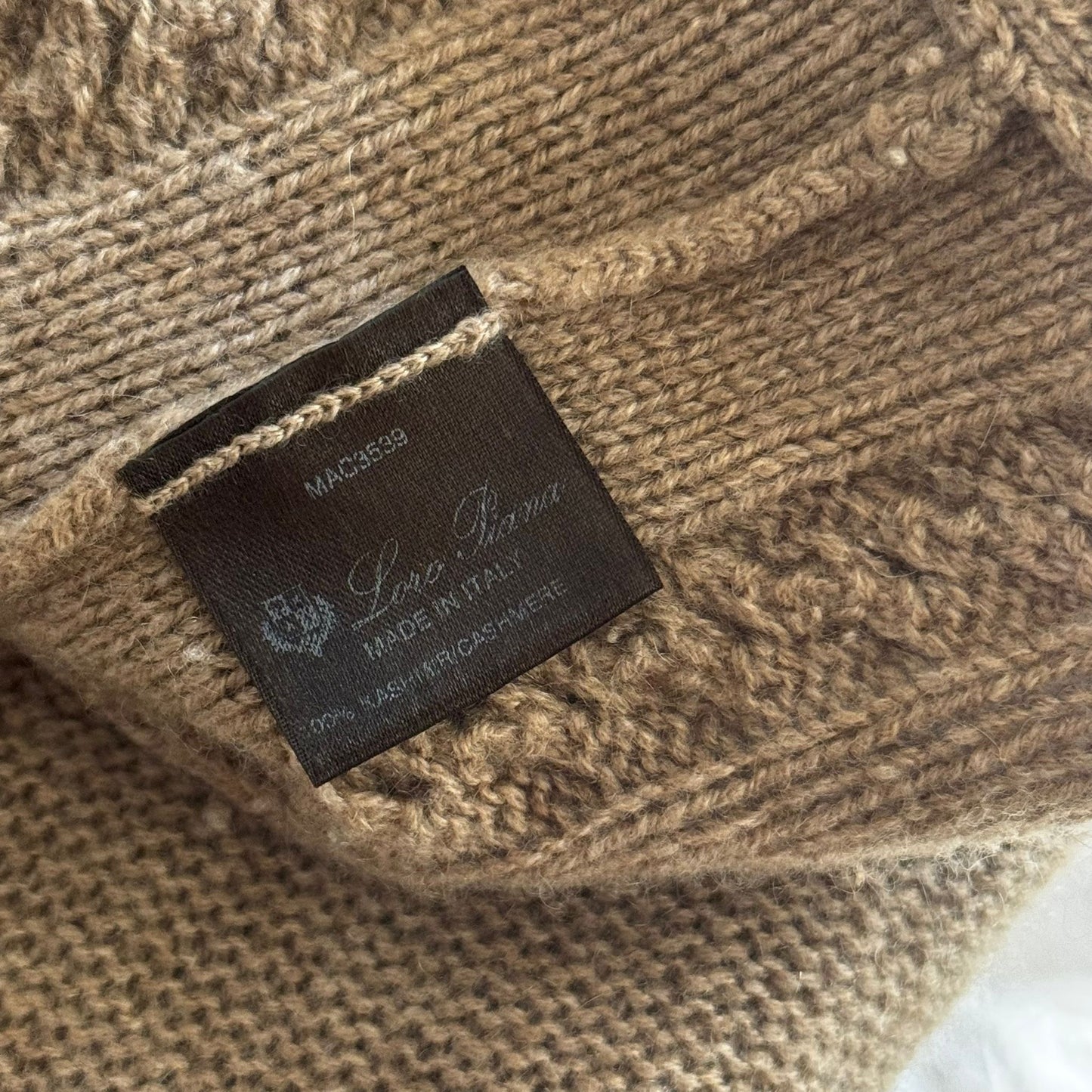LORO PIANA - SWEATER LONG CASHMERE SIZE M