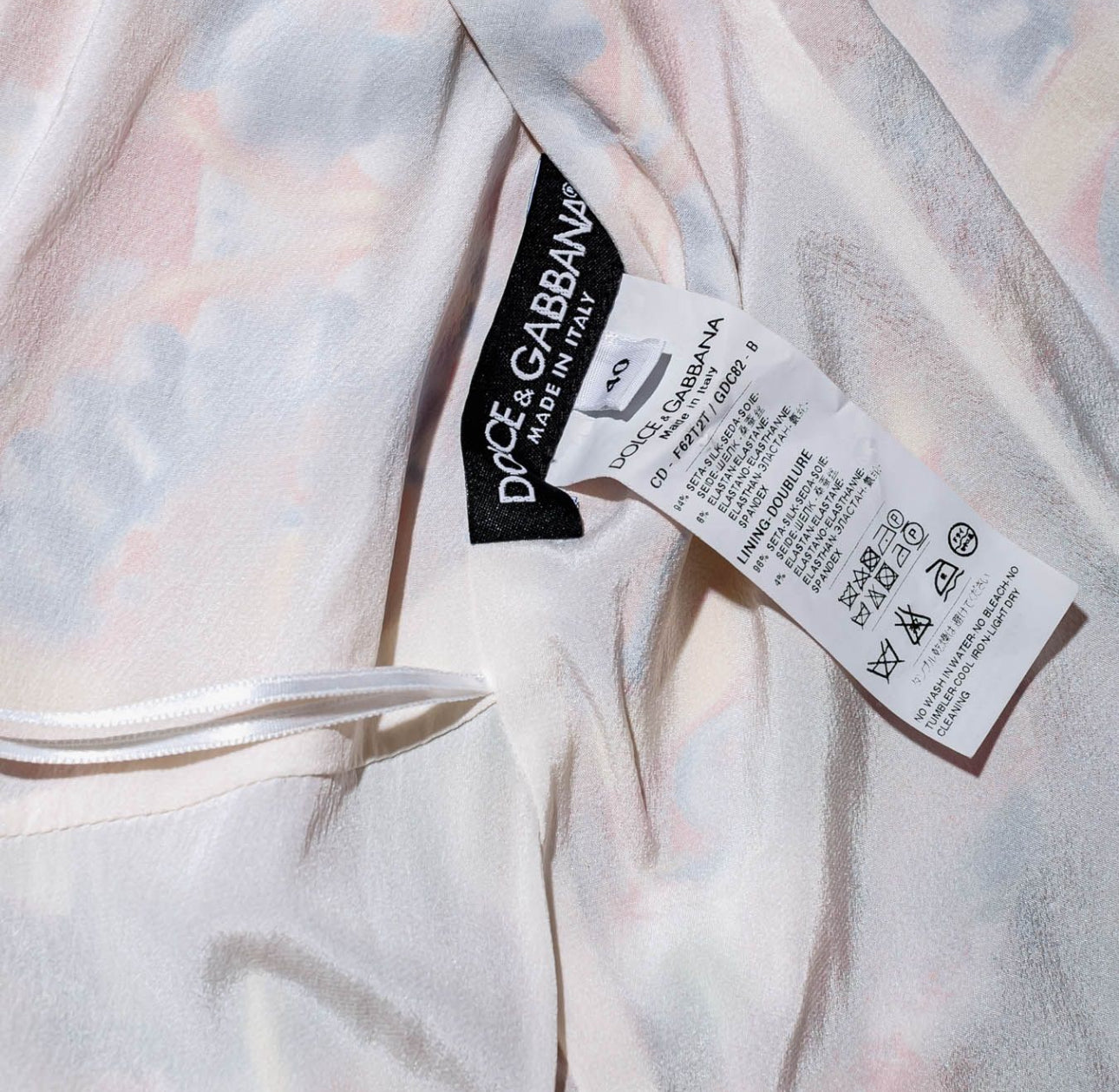 DOLCE & GABBANA - DRESS MINI MAMBO PRINT MULTICOLOR SIZE 40 IT