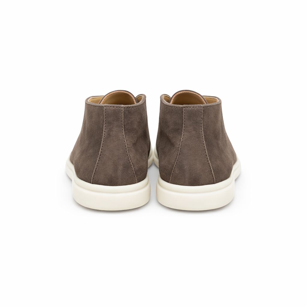 LORO PIANA - LOAFERS OPEN WALK BROWN SUEDE SIZE 36 EU
