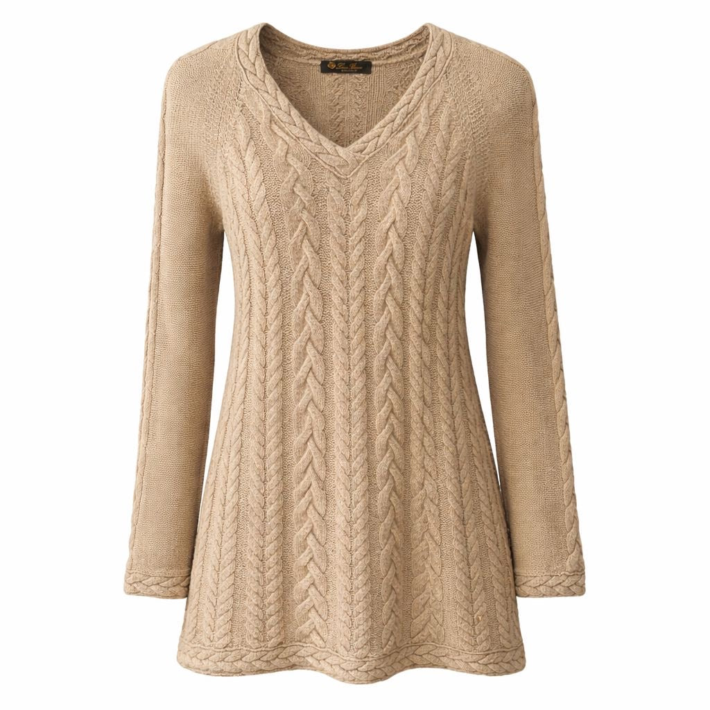 LORO PIANA - SWEATER LONG CASHMERE SIZE M