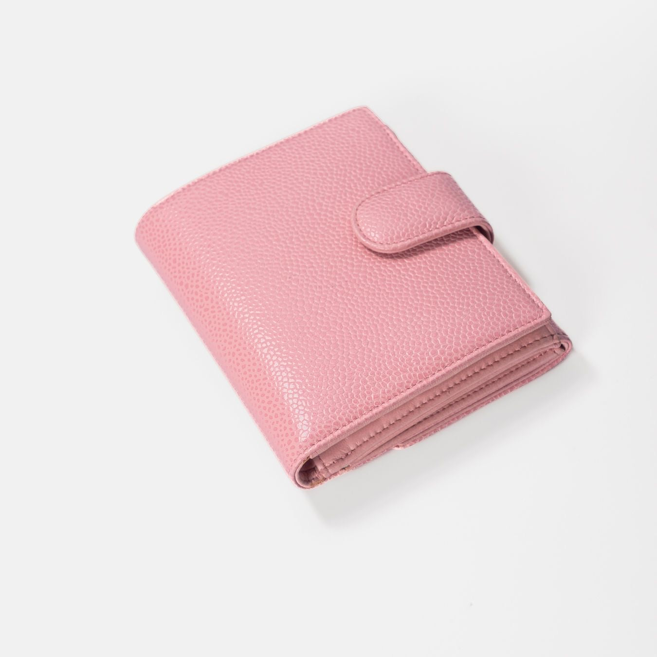 CHANEL - WALLET PINK CAVIAR LEATHER