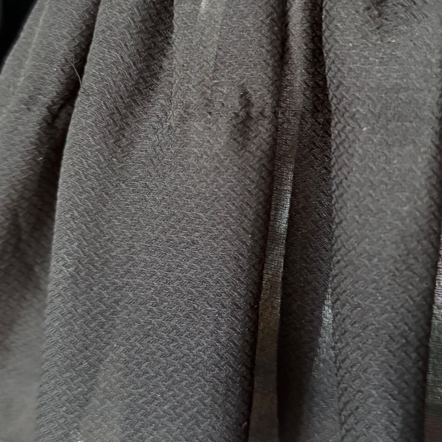 CHANEL - SHIRT BLACK SLEVELESS WITH GATHERED WAIST SIZE 40 FR