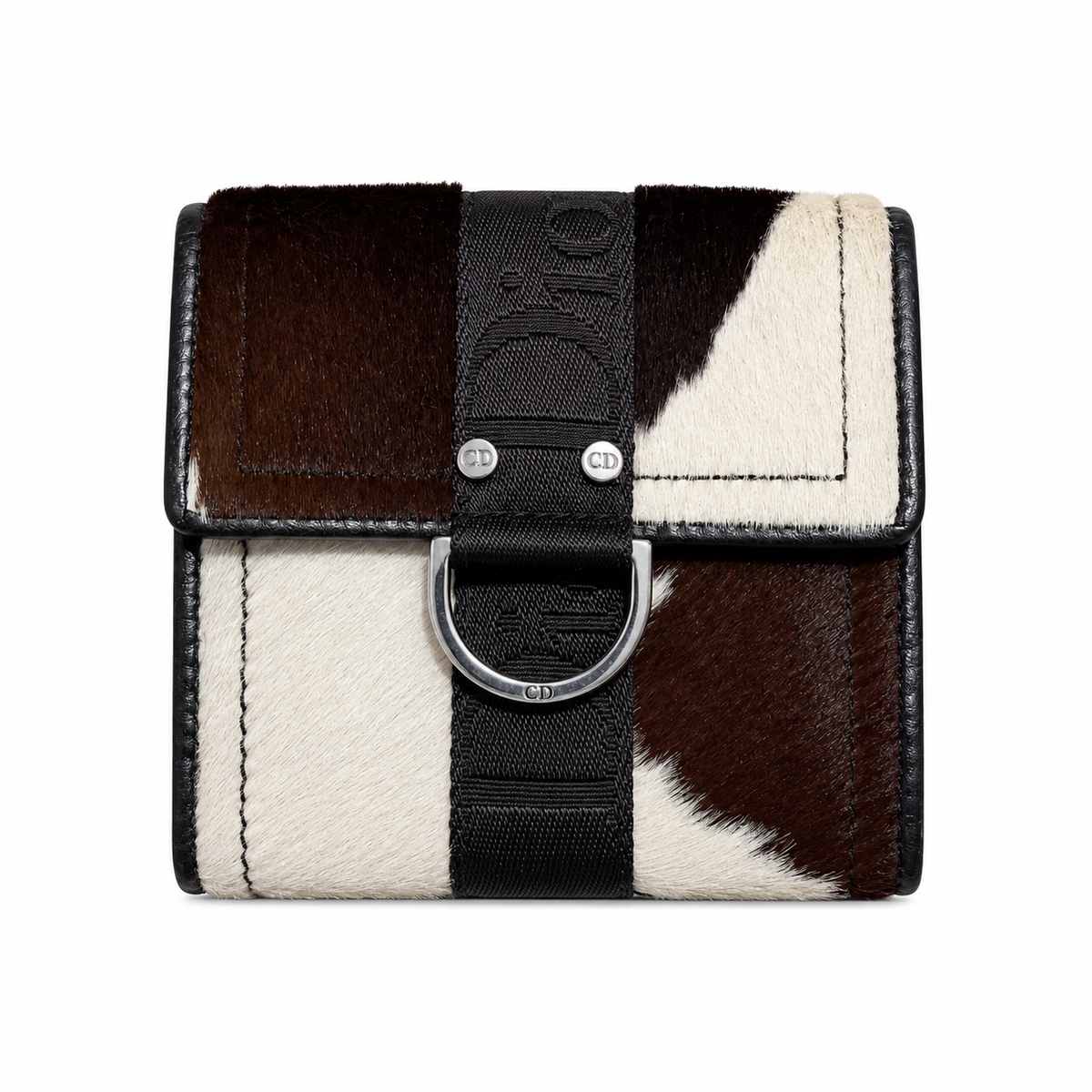 DIOR - *VINTAGE* WALLET CALF AIR COW PRINT