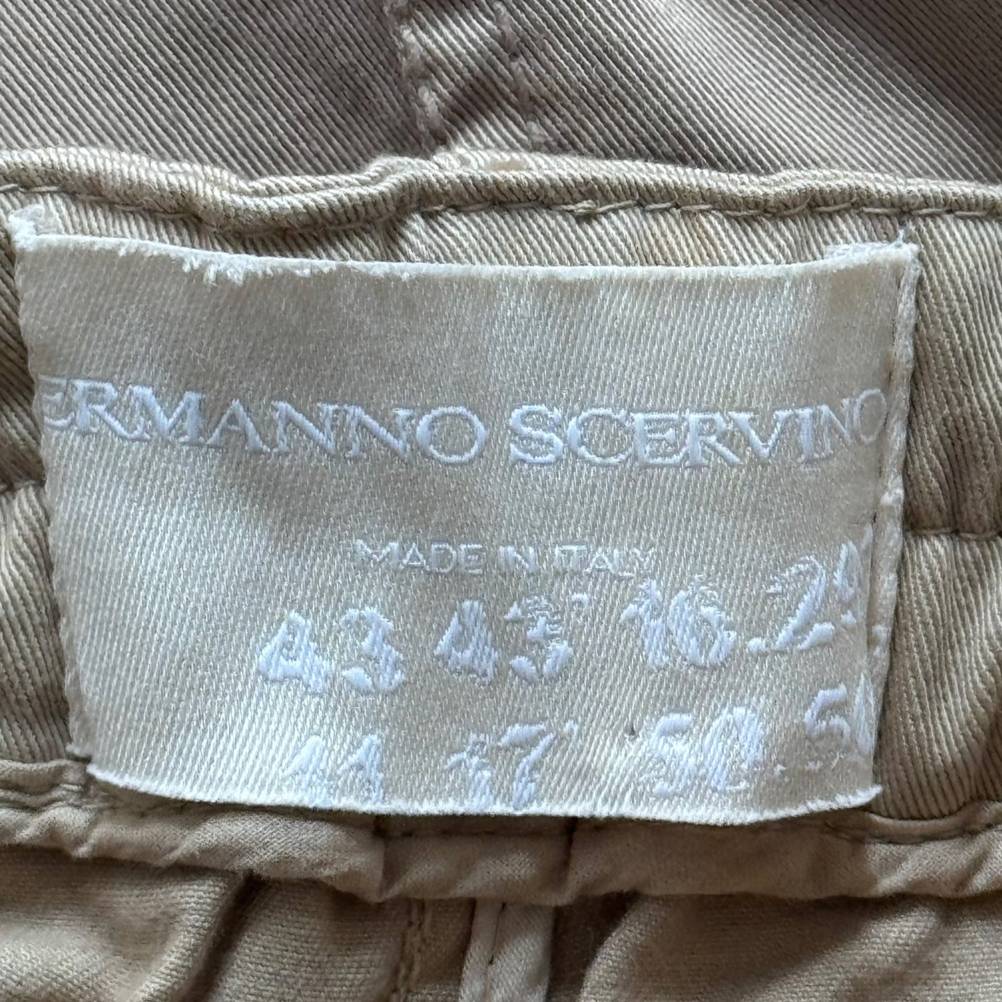 ERMANNO SCERVINO - BLAZER & TROUSERS SET SAND BEIGE SIZE 42 IT