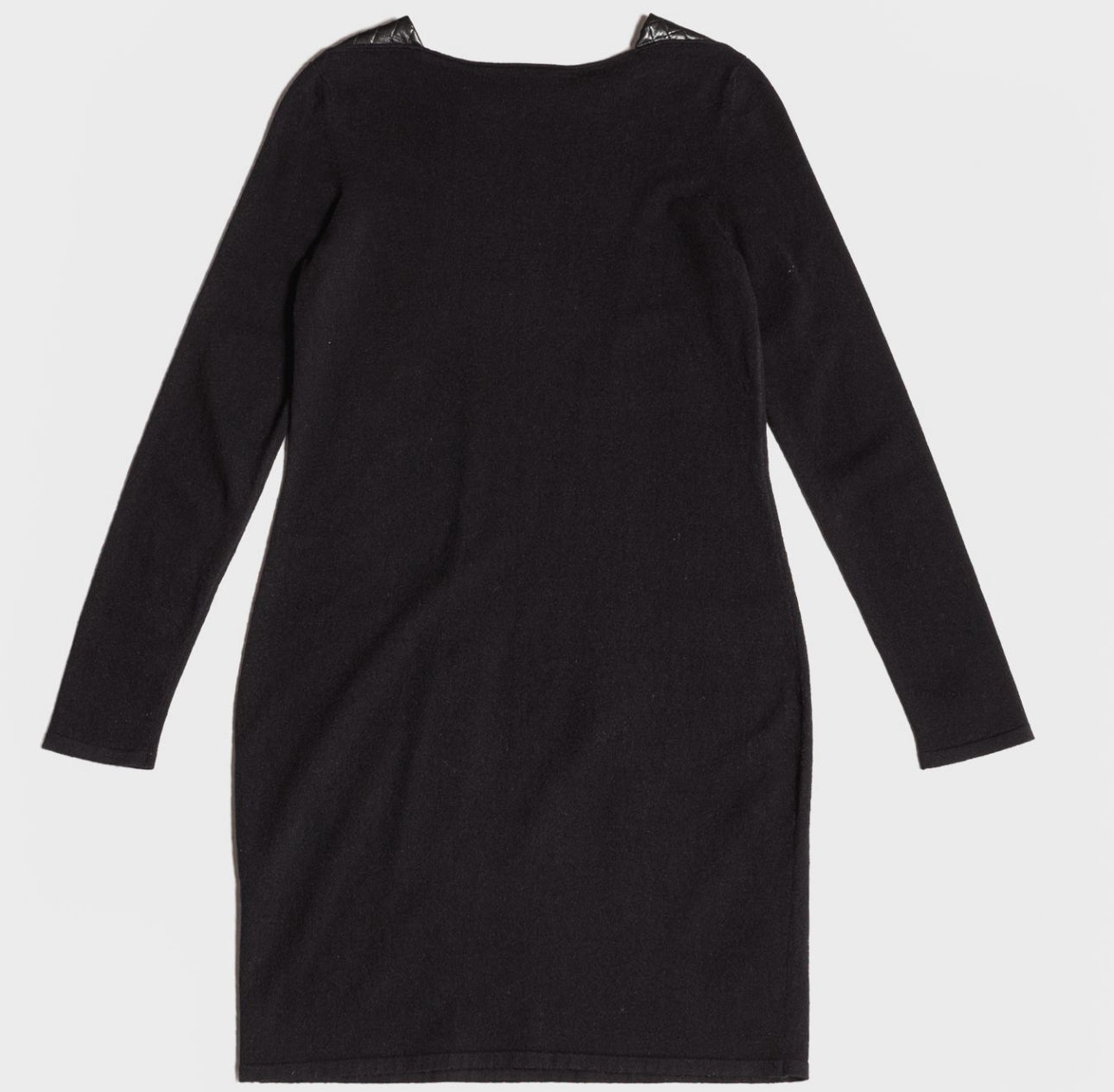 CHANEL - DRESS MIDI BLACK SIZE 40 FR