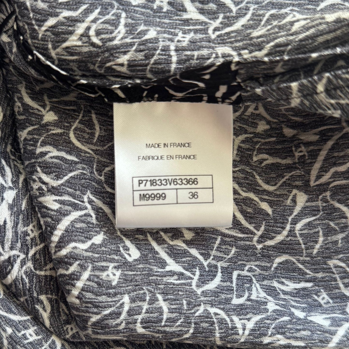 CHANEL - *BRAND NEW* MAXI DRESS BLACK AND WHITE SIZE 36 FR