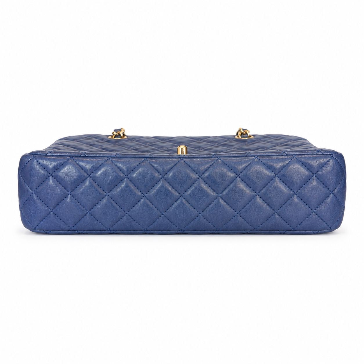 CHANEL - BAG TIMELESS SINGLE FLAP BLUE LAMBSKIN ST. VALENTINE EDITION