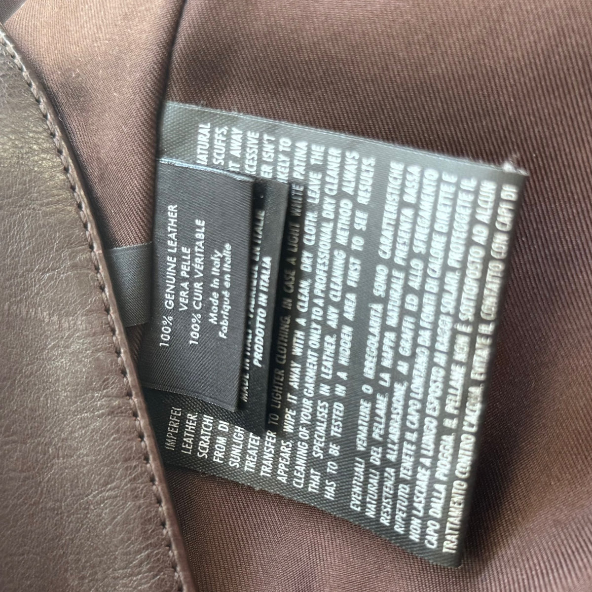 GUCCI - *RARE* COAT LEOPARD PRINT CALF HAIR LEATHER