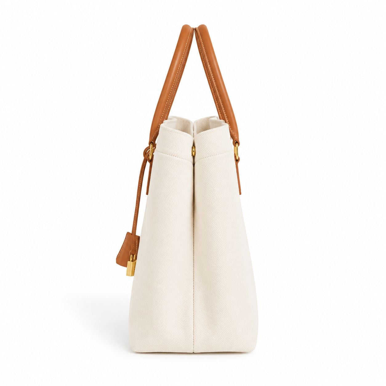 CÉLINE - TOTE BAG PRINTED LOGO IN OFF-WHITE