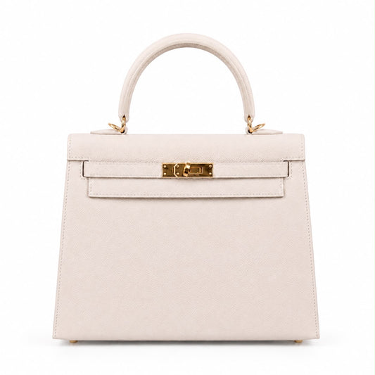 HERMÈS - KELLY 25 EPSOM CRAIE GOLD HARDWARE
