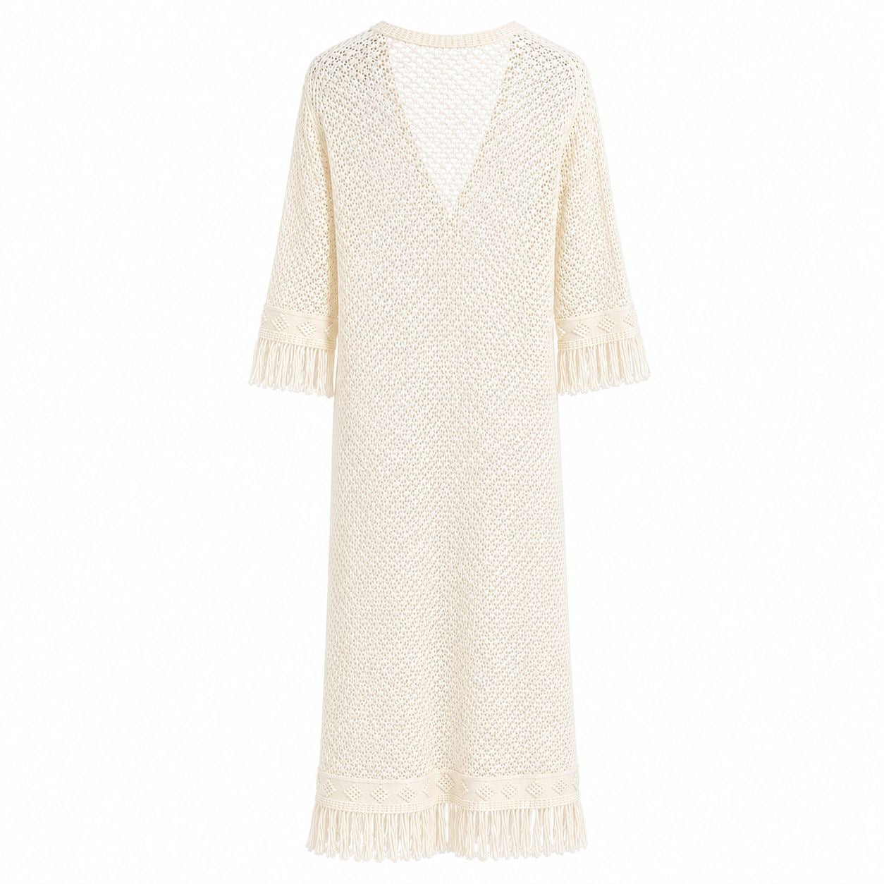 DIOR - CAFTAN LONG RIVIERA ECRU SIZE S