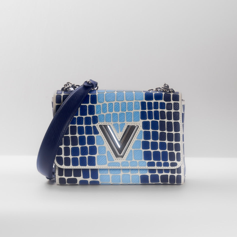 LOUIS VUITTON - BAG TWIST MULTICOLOR BLUE ÉPI SAVANE LEATHER
