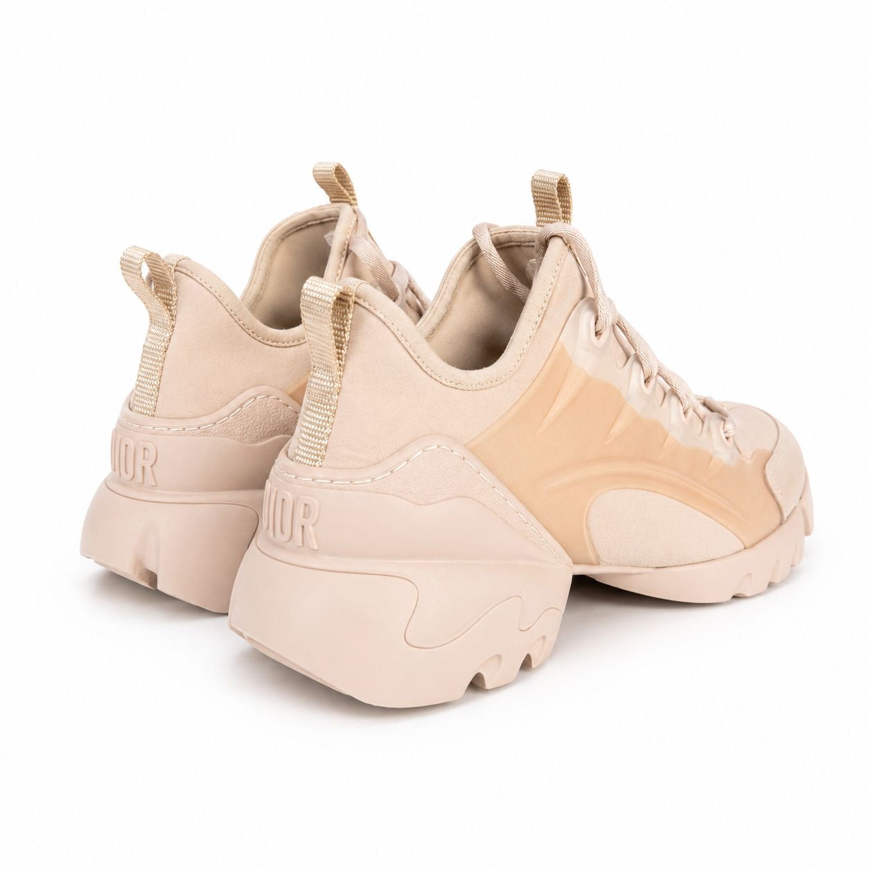 DIOR - *BRAND NEW* SNEAKERS D-CONNECT PINK TECHNICAL FABRIC SIZE 37,5 EU