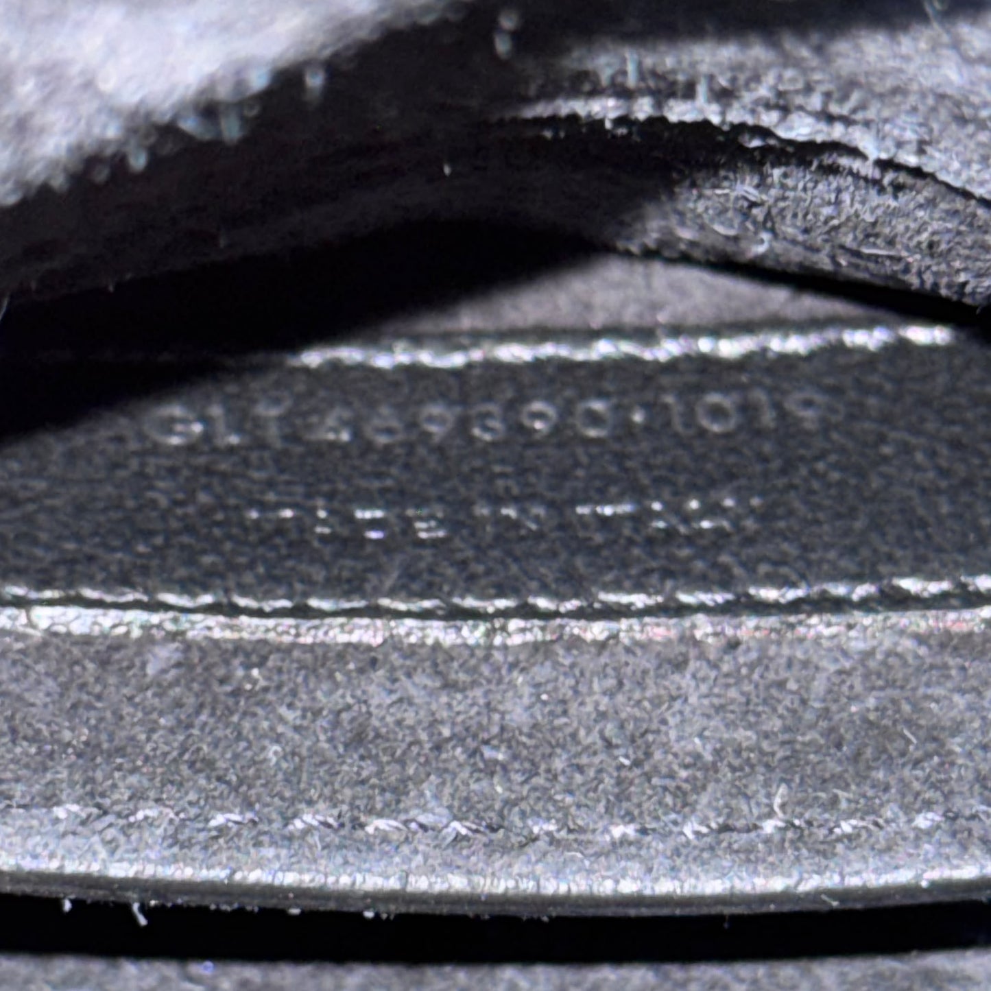 SAINT LAURENT - KATE BAG MIRRORED SILVER VINYL