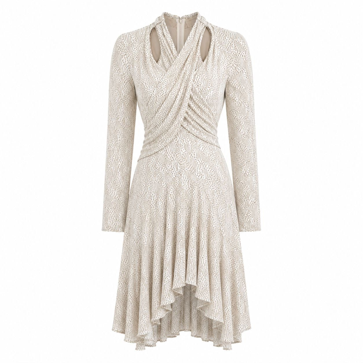 ISABEL MARANT - DRESS MINI UNDULATING PRINT SIZE 40 IT