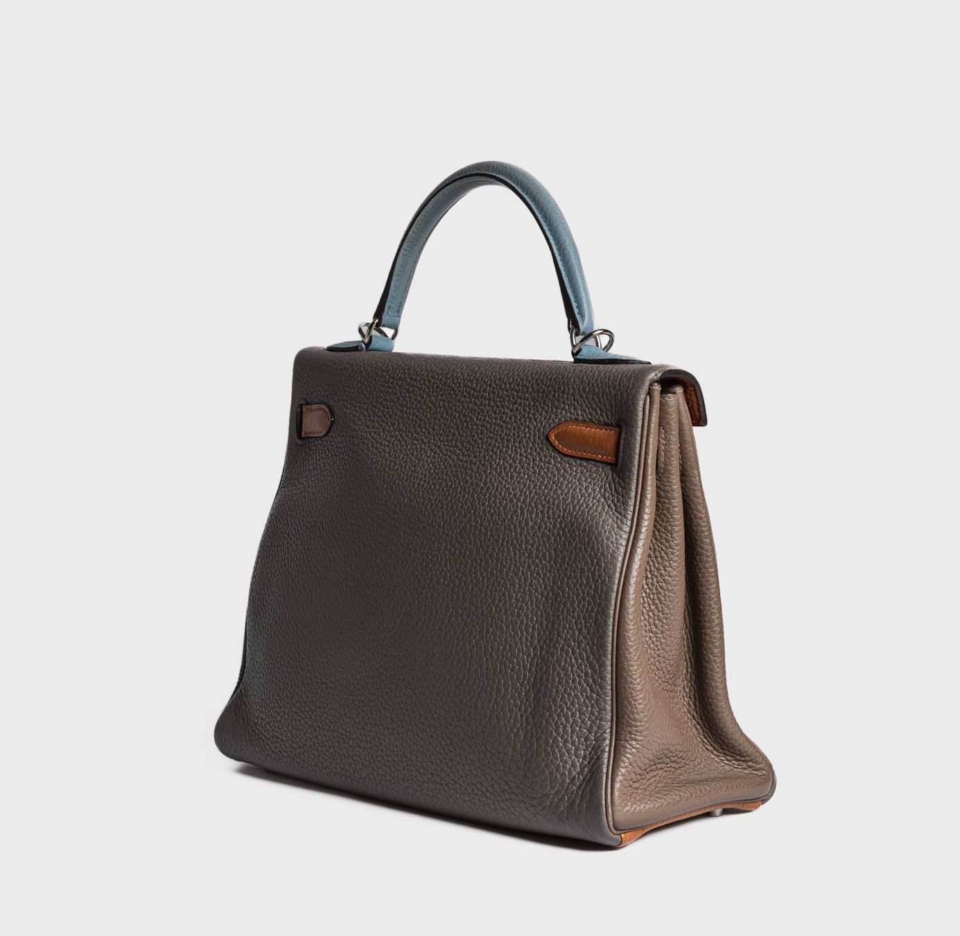HERMÈS - BAG KELLY 32 ARLEQUIN CLEMENCE LEATHER