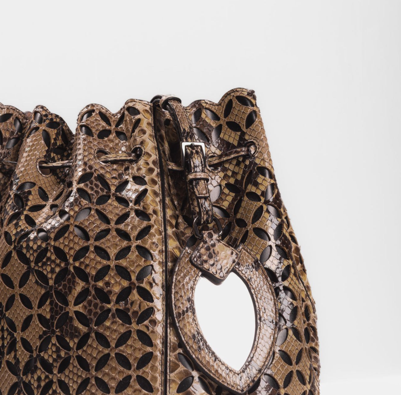 ALAÏA - BAG BUCKET PYTHON