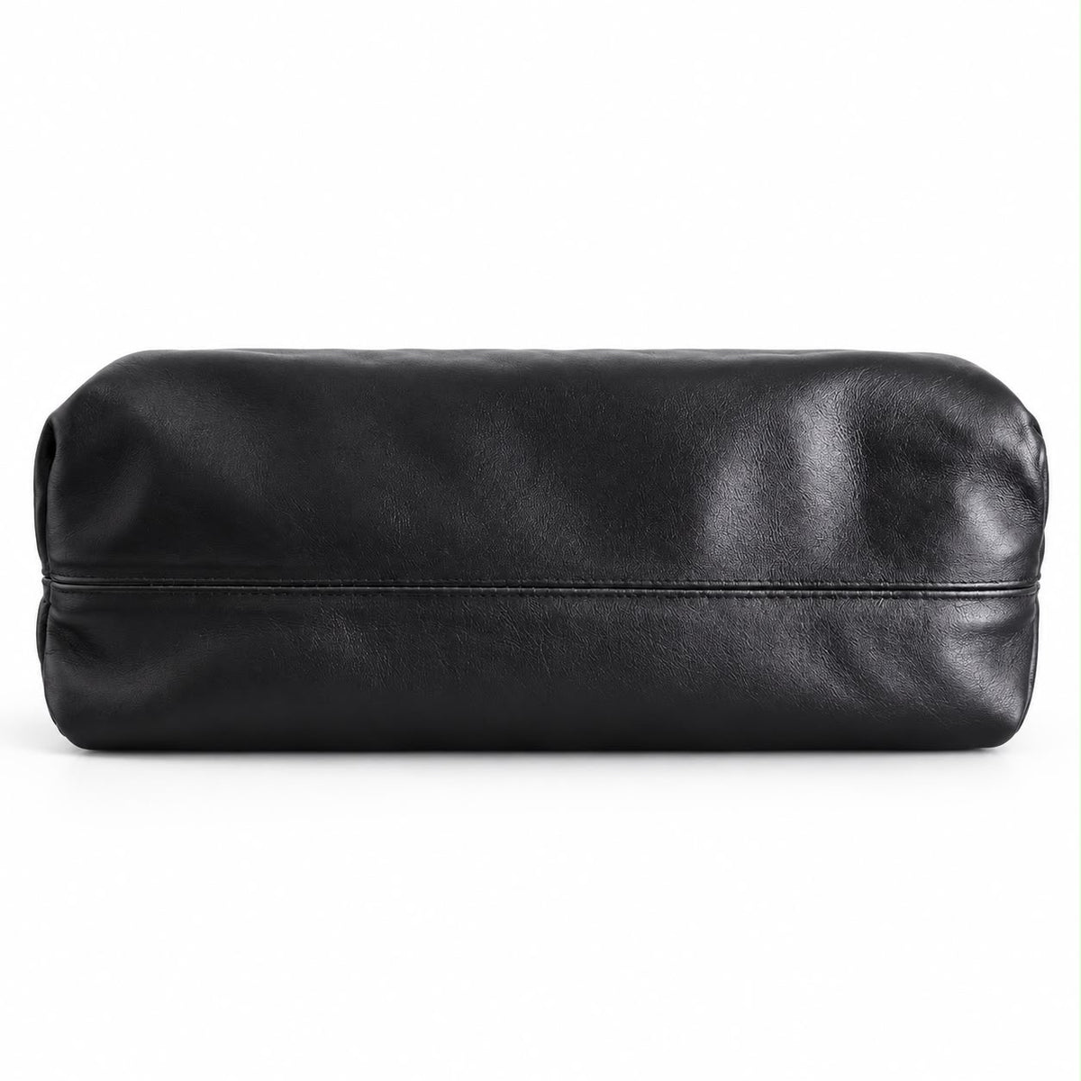 BOTTEGA VENETA - *NEW* POUCH CHAIN BLACK LEATHER WITH GOLD-TONE CHAIN