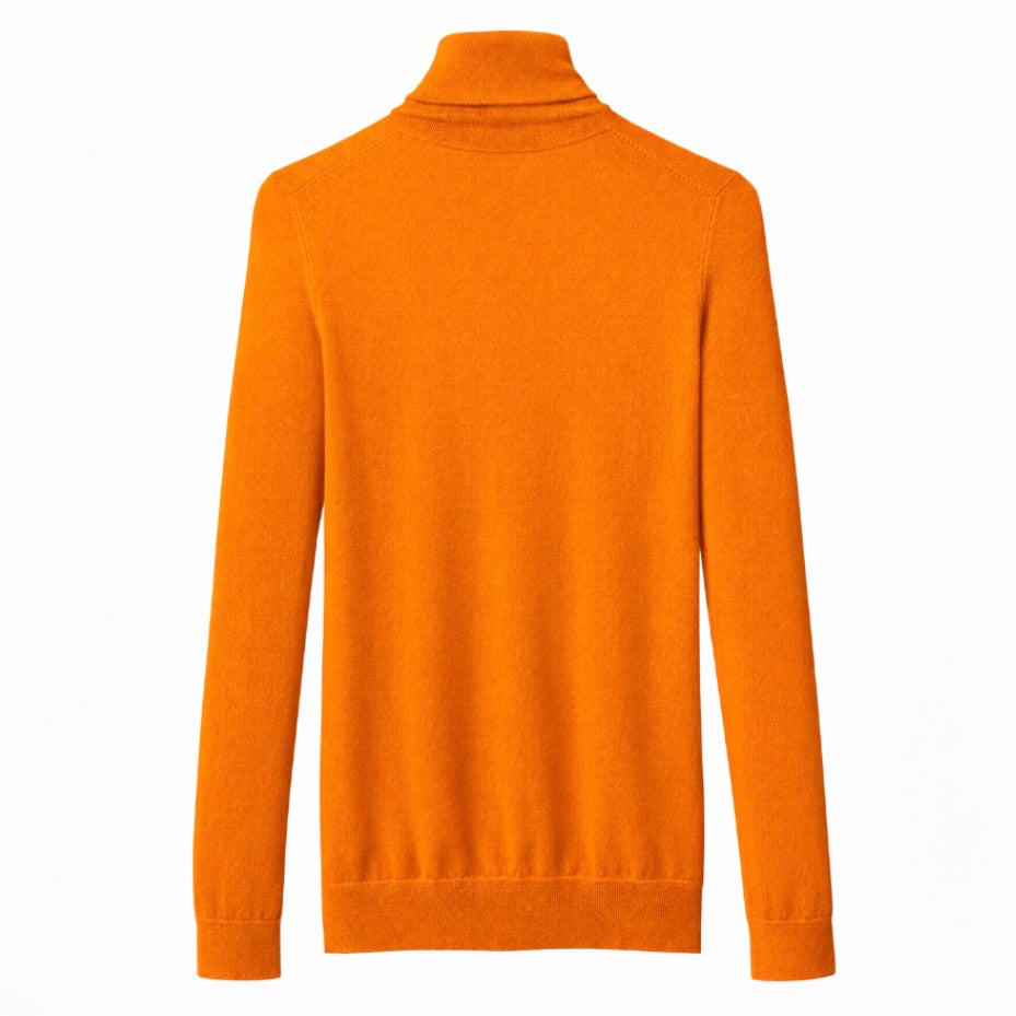 CÉLINE - SWEATER TURTLENECK CASHMERE AND SILK SIZE S