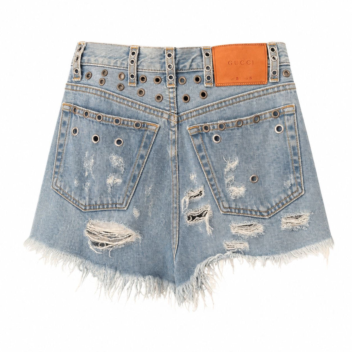 GUCCI - SHORTS DENIM LIGHT BLUE SIZE 26