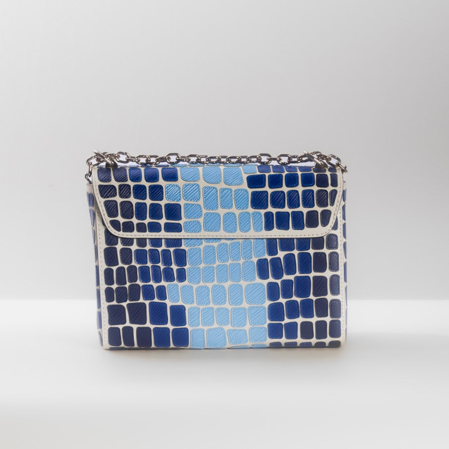 LOUIS VUITTON - BAG TWIST MULTICOLOR BLUE ÉPI SAVANE LEATHER