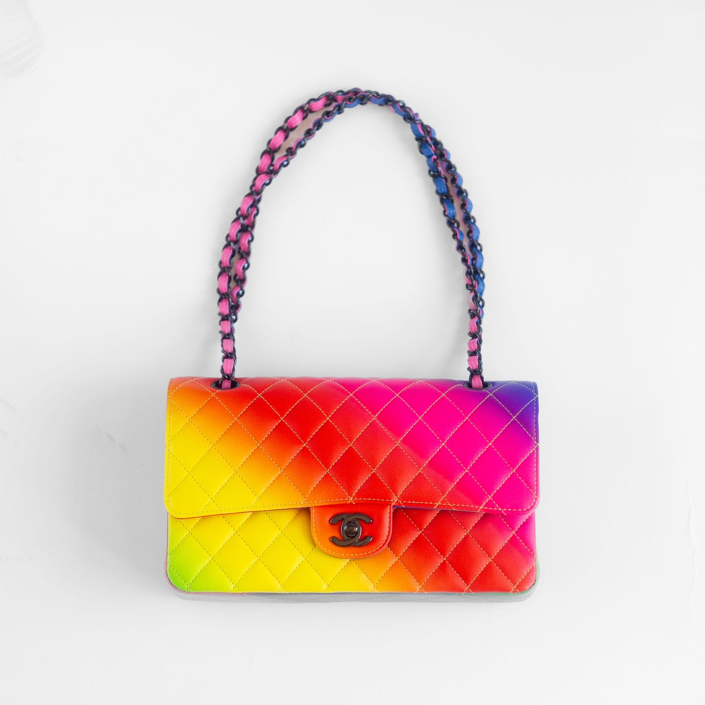 CHANEL - TIMELESS RAINBOW BAG *NEW* FULL KIT