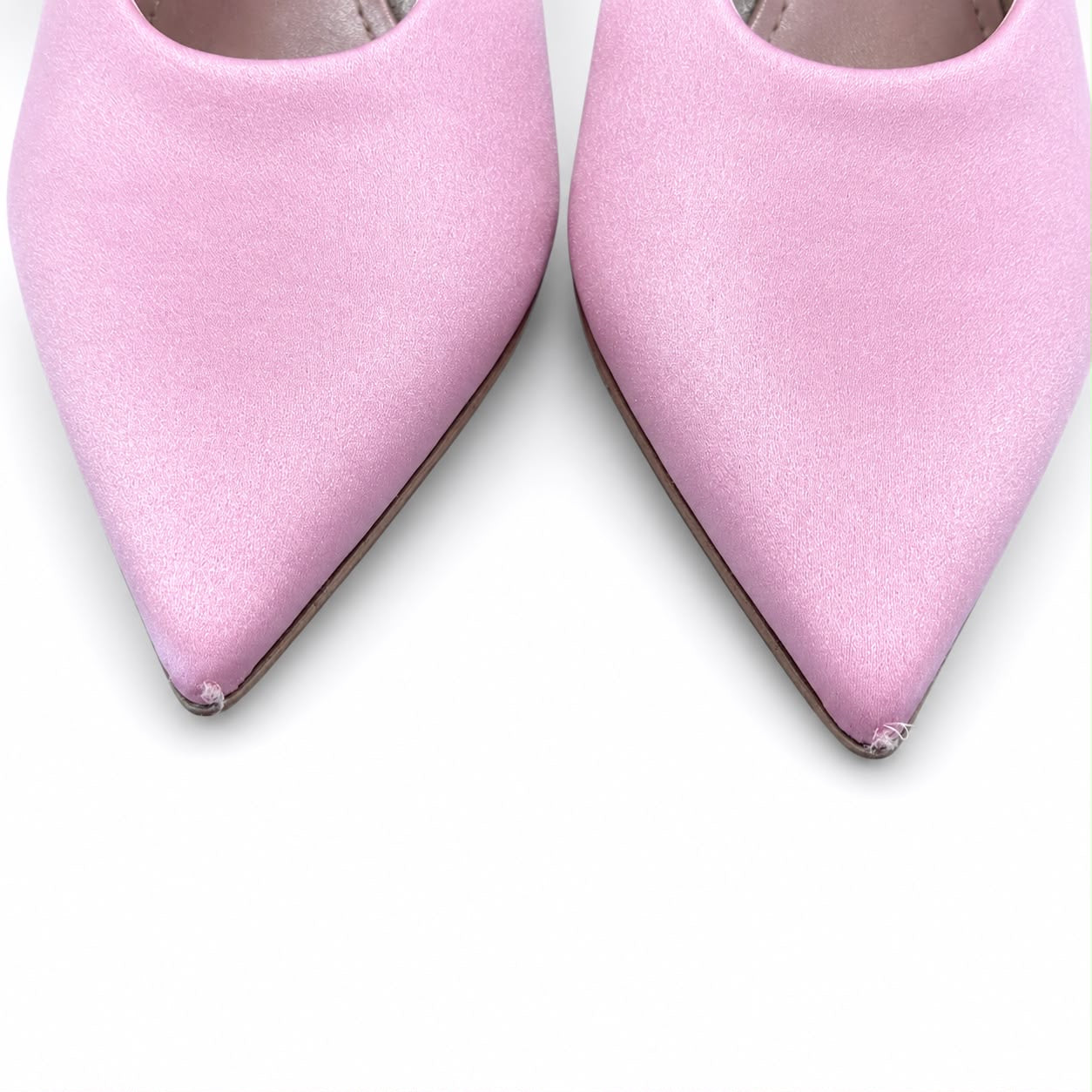 VALENTINO - *NEVER WORN* PUMPS HIGH SATIN PINK SIZE 36 EU