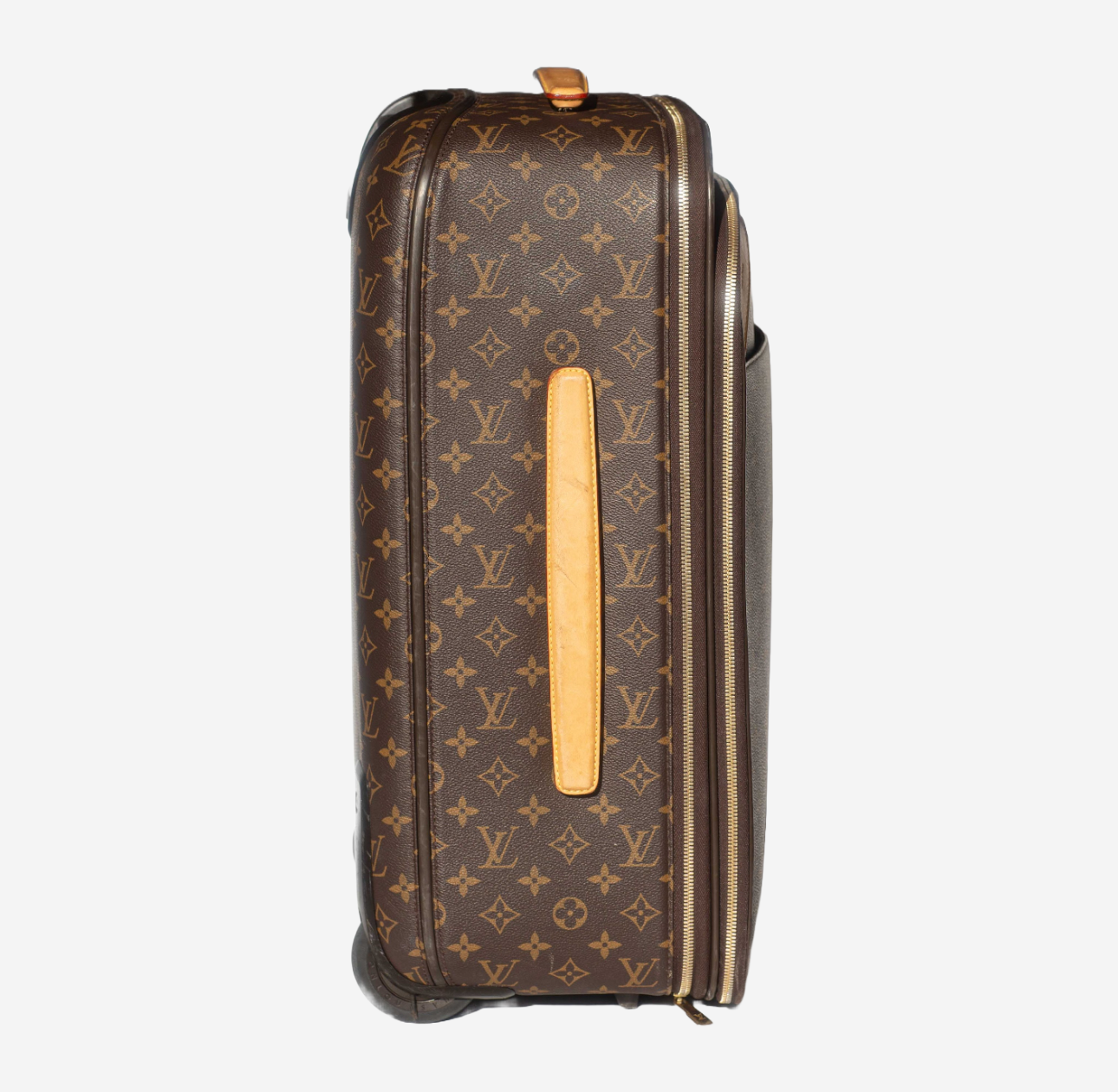 LOUIS VUITTON - CABIN TROLLEY MONOGRAM BROWN LEATHER